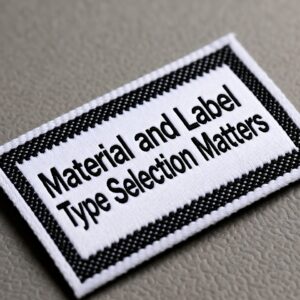 Material and Label Type Selection Matters