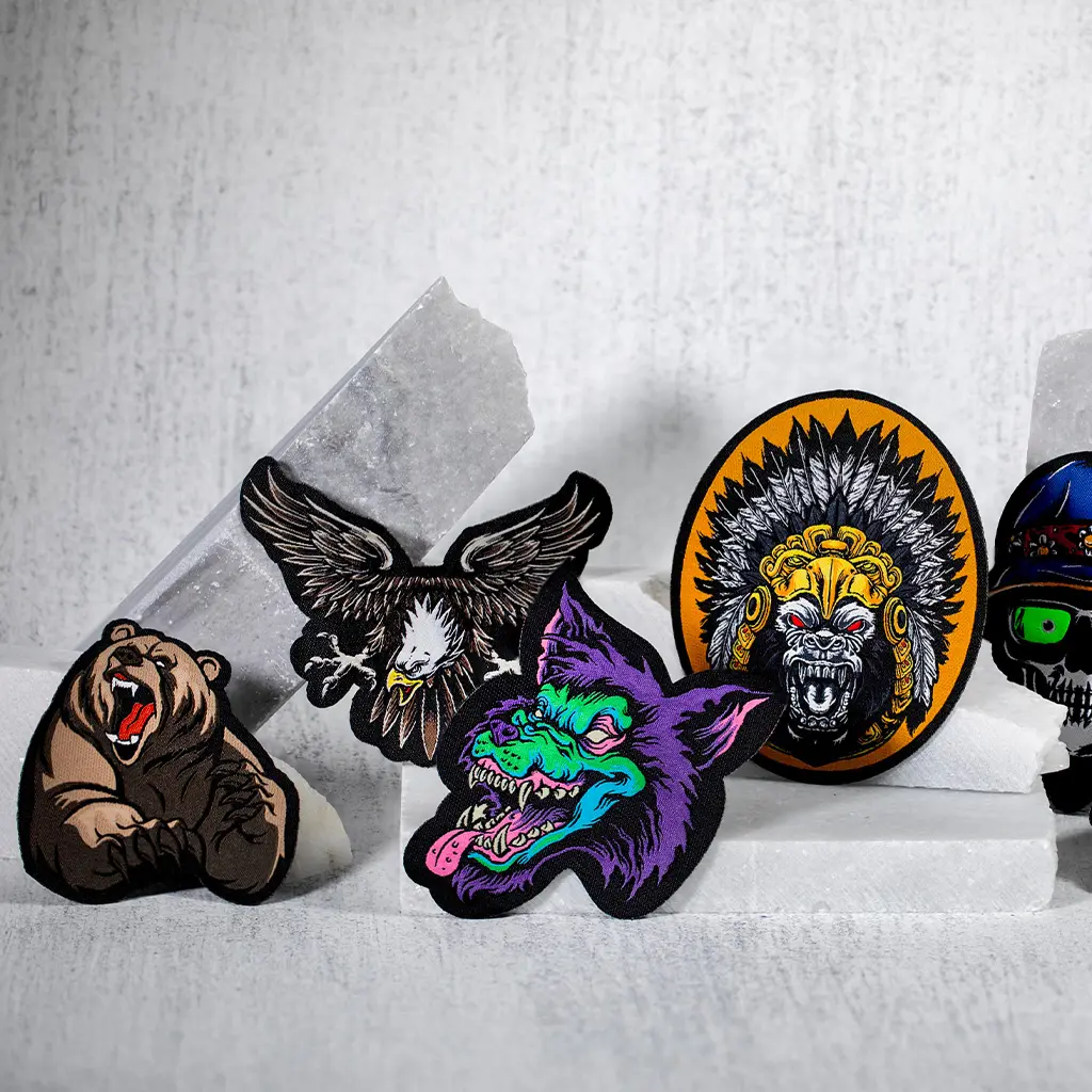 Custom Clothing Labels 66 Collection of embroidered patches
