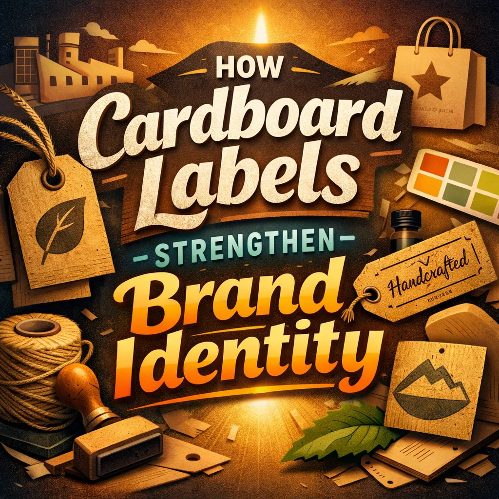 How Cardboard Labels Strengthen Brand Identity