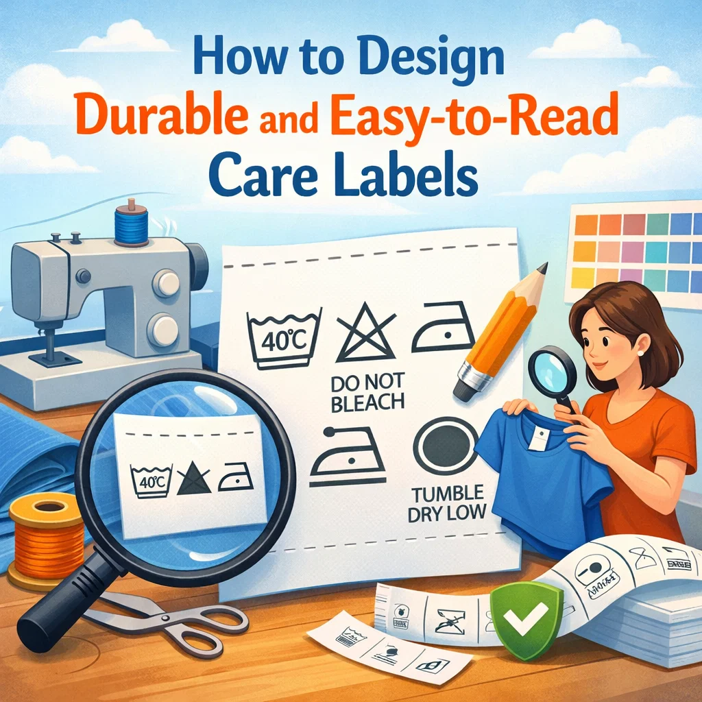 How to Design Durable and Easy-to-Read Care Labels