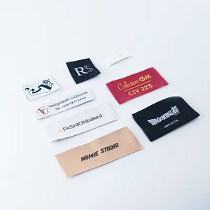 Clothing Labels for Small Businesses shown as a textile label manufacturing example with hang tag size label and patch label application