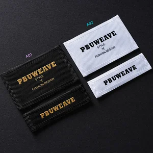 Custom Labels for Apparel: Woven & Printed Options 3 Custom Labels for Apparel shown as a textile label manufacturing example with hang tag size label and patch label application