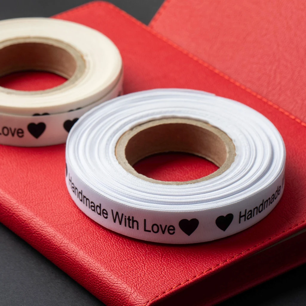 Custom Care Labels shown as a textile label manufacturing example with woven textile label example