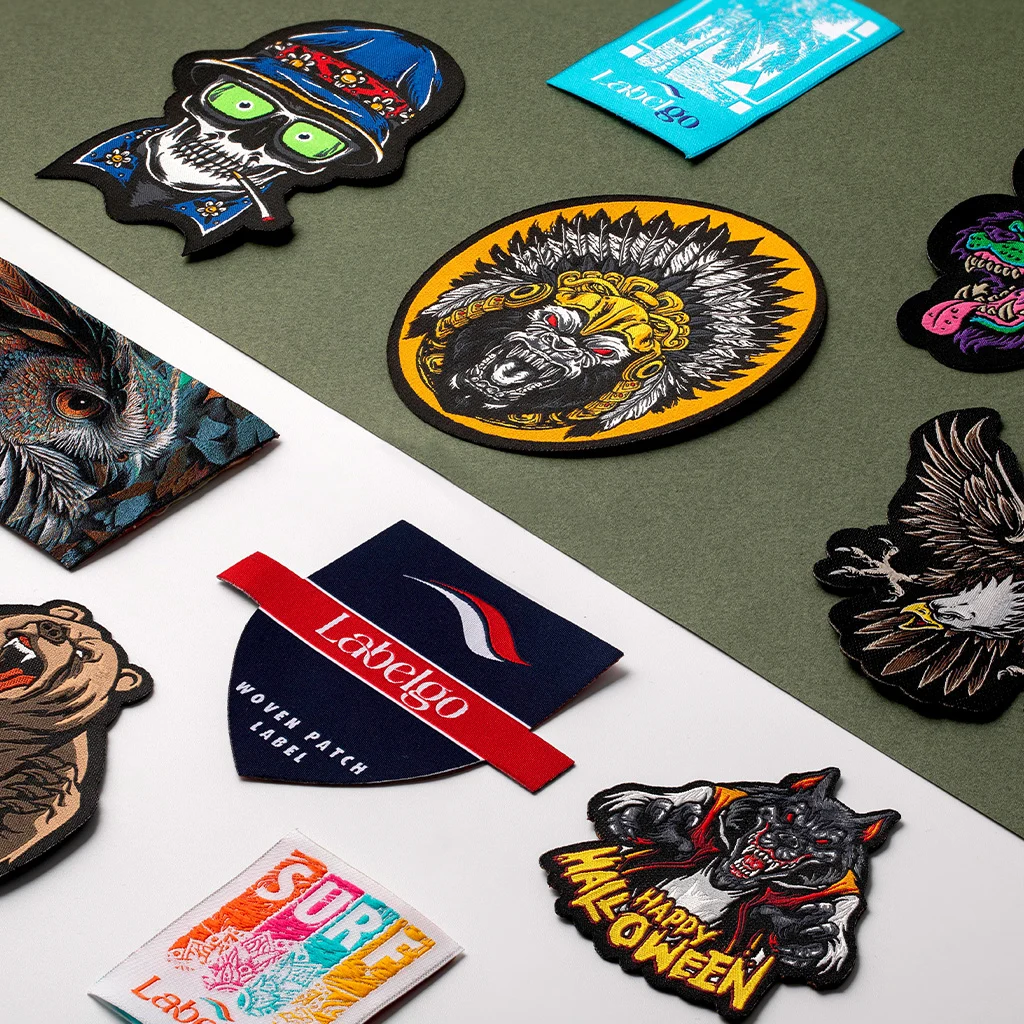 Custom Patches & Badges Assortment manufactured by LabelGo