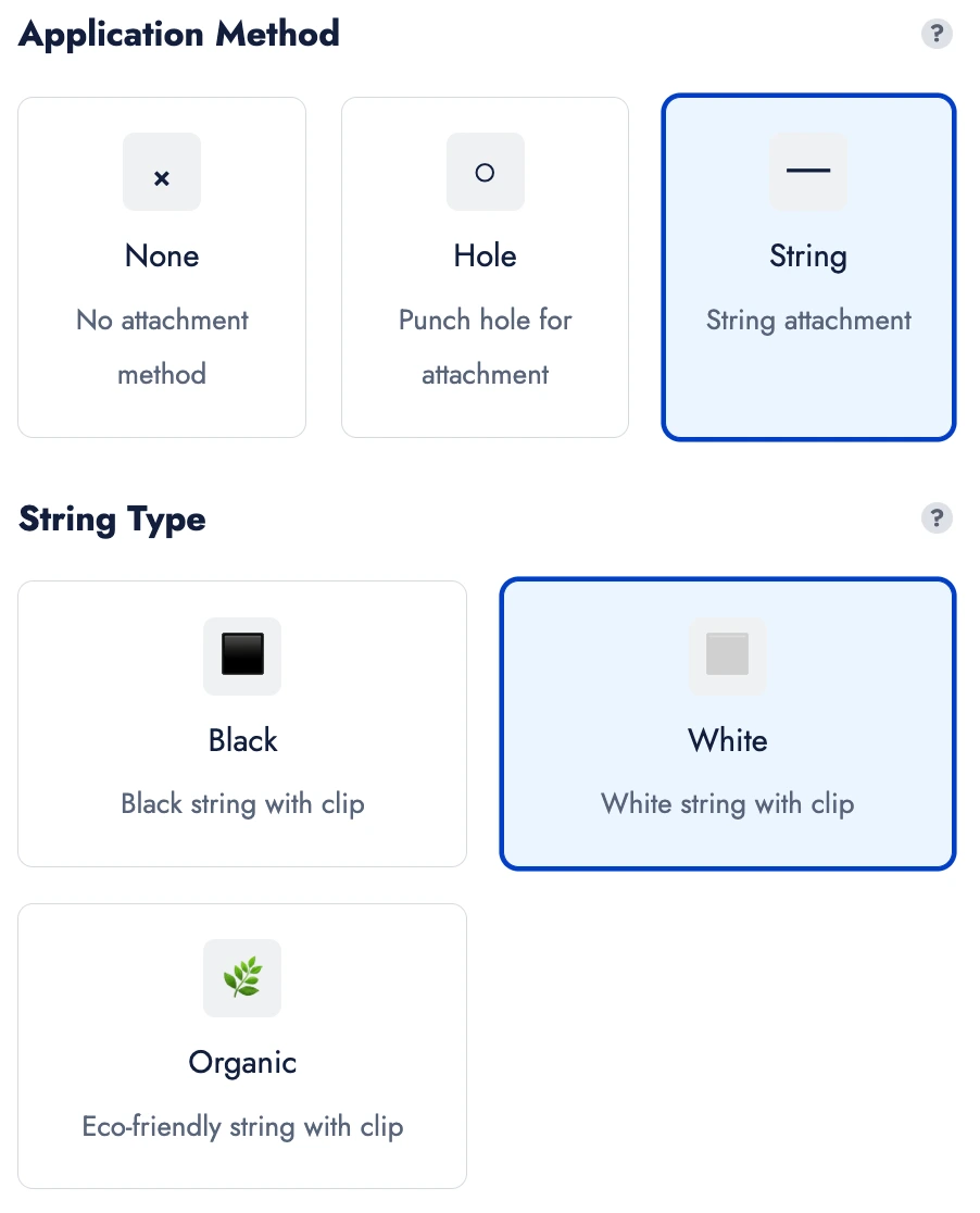 Choose Application Method