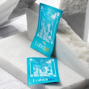 Denim Jeans Printed Label