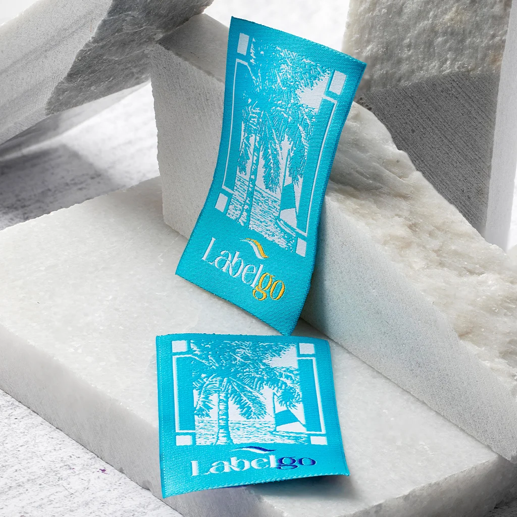 Denim Jeans Printed Label
